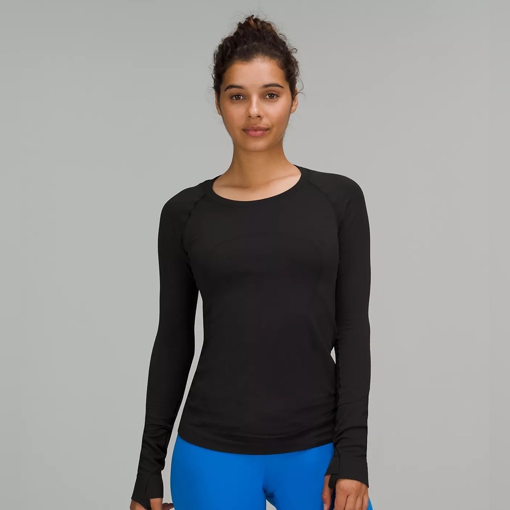 NWOT Swiftly Tech Long-Sleeve Shirt 2.0 (black)